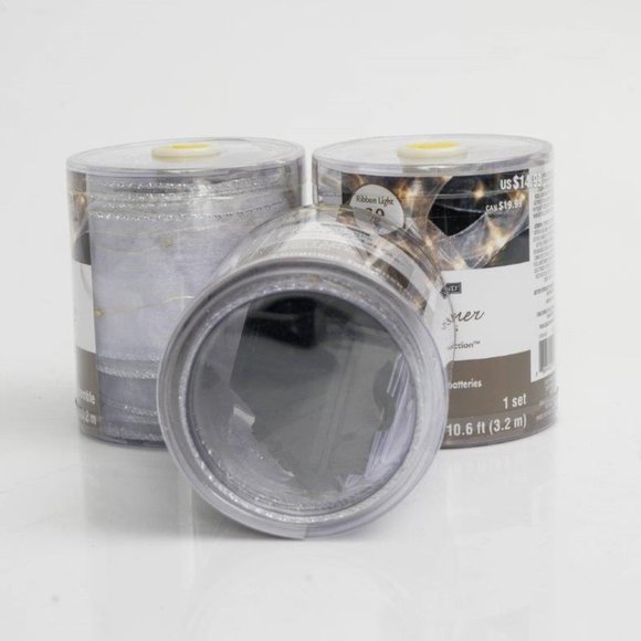 NWT Amscan Shimmer LED lights - ribbon -  3 rolls - Picture 6 of 7